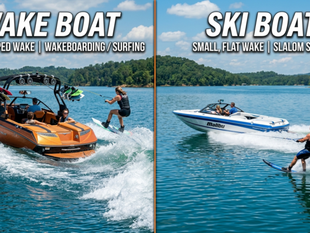 Wake Boat vs. Ski Boat: Which is Best for Your Family?