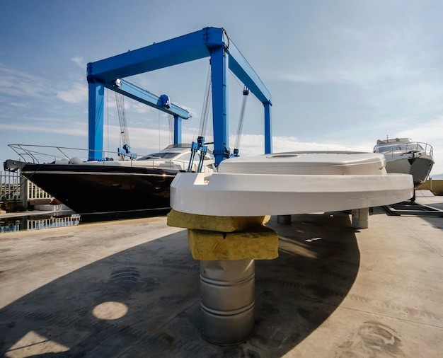 boat lift transport trailer