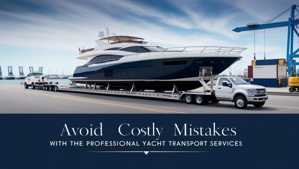 Avoid Costly Mistakes With The Right Professional Yacht Transport Services