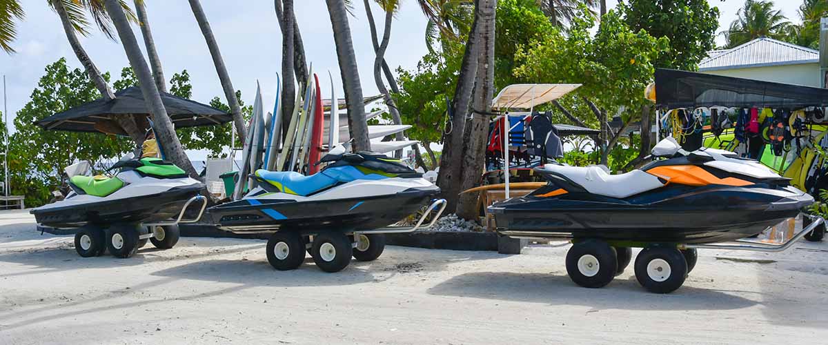 best jet ski beach carts