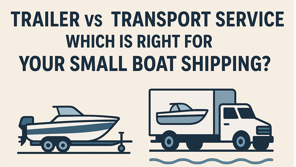 Trailer Vs. Transport Service: Which Is Right For Your Small Boat Shipping?