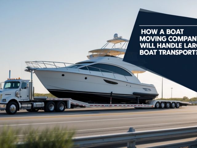 How a Boat Moving Company Will Handle Large Boat Transport?
